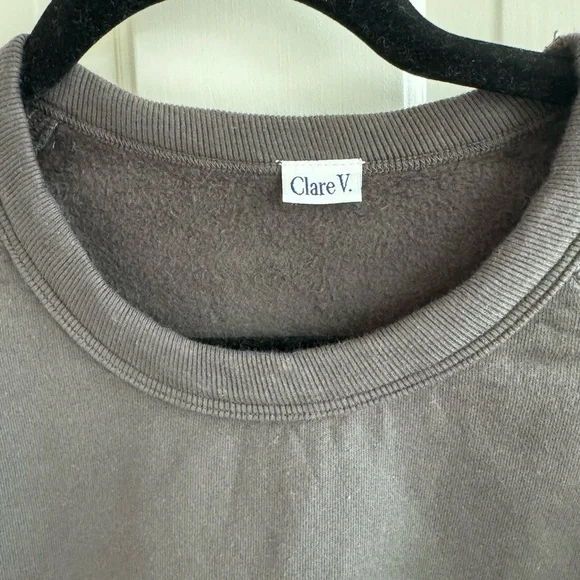 Clare V. Chez Moi Chez Toi Graphic Sweatshirt - Picture 2 of 5